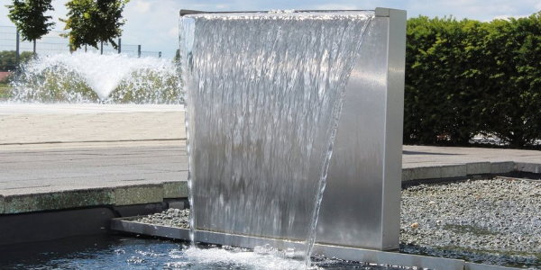 Wasserfall Aus Edelstahl