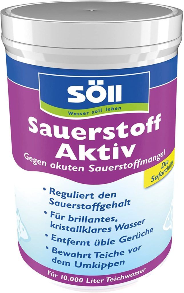 Sauerstoffmangel im Gartenteich was tun?