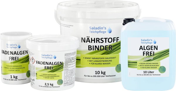 Anti Fadenalgen Set 100000 Liter