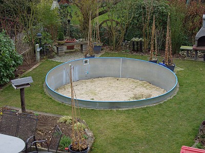 Gartenteich Umbau - Vom Pool zum Teich