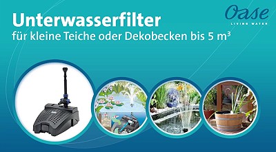 Unterwasser Teichfilter UVC